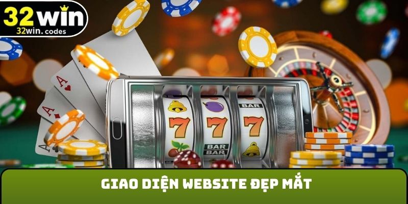 Giao diện website đẹp mắt